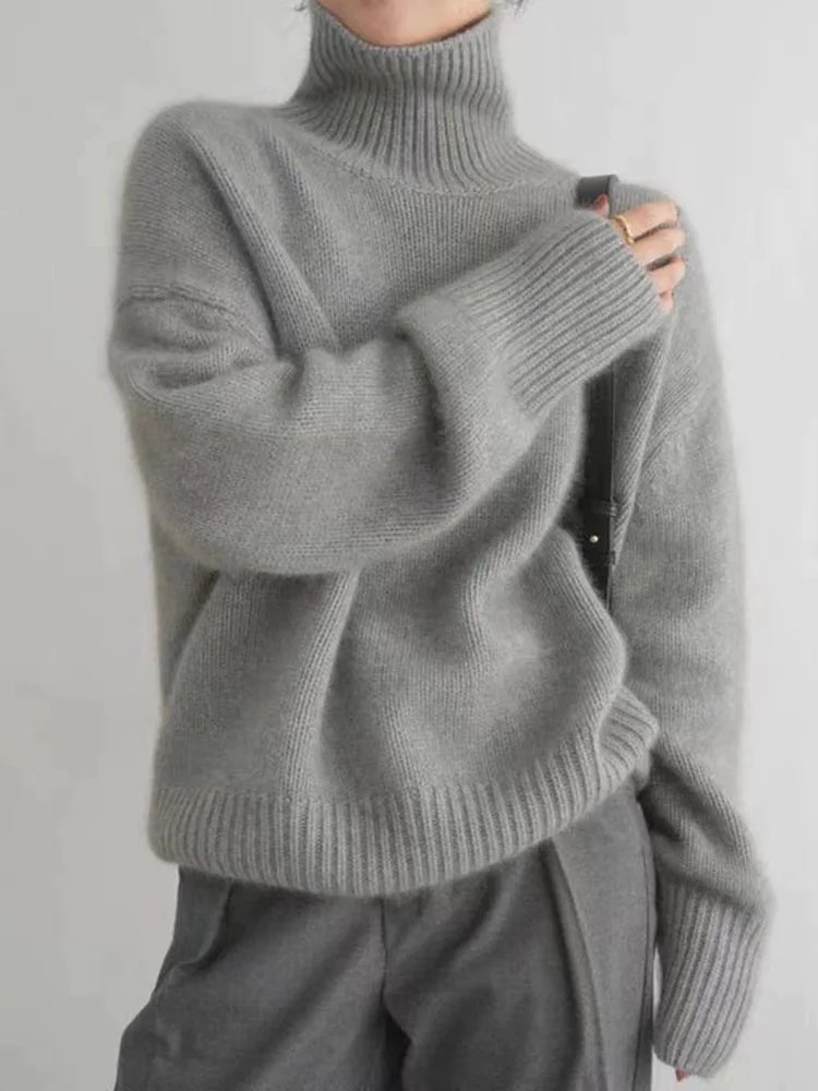 Women's Turtleneck Oversized Sweater