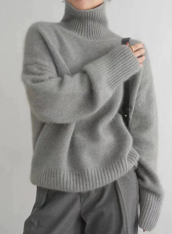 Women's Soft Turtleneck Sweater