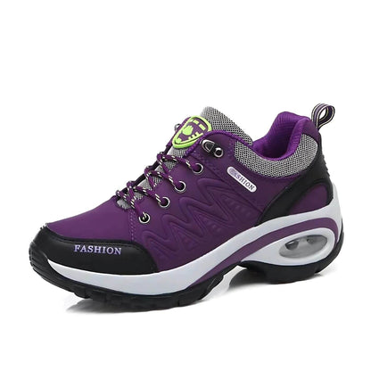 Women's Orthopedic Lace-Up Sneakers Low