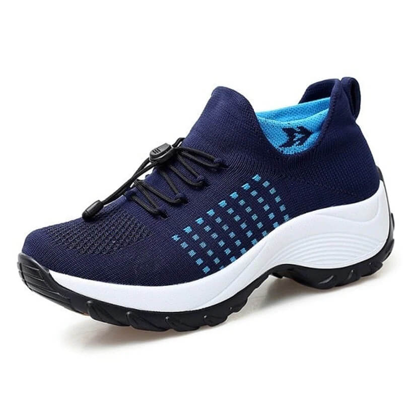 Women's Orthopedic Sneakers Elastic Lace Front - Vonnera