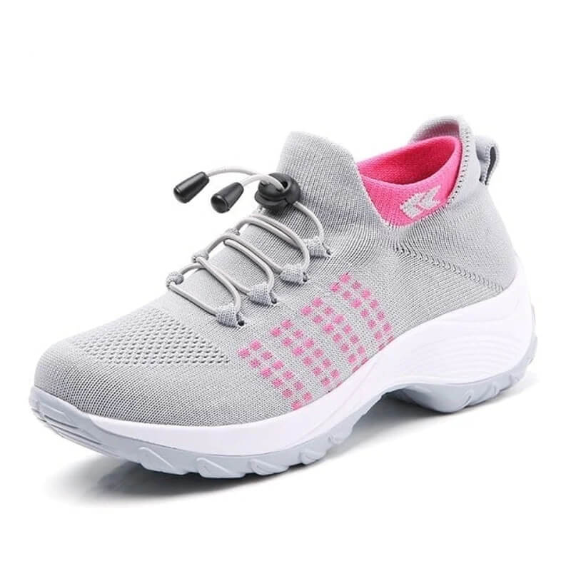 Women's Orthopedic Sneakers Elastic Lace Front