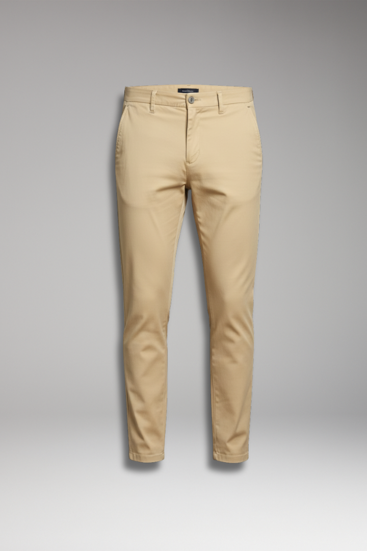 Men's Slim Fit Trousers Tapered Ankle - Vonnera