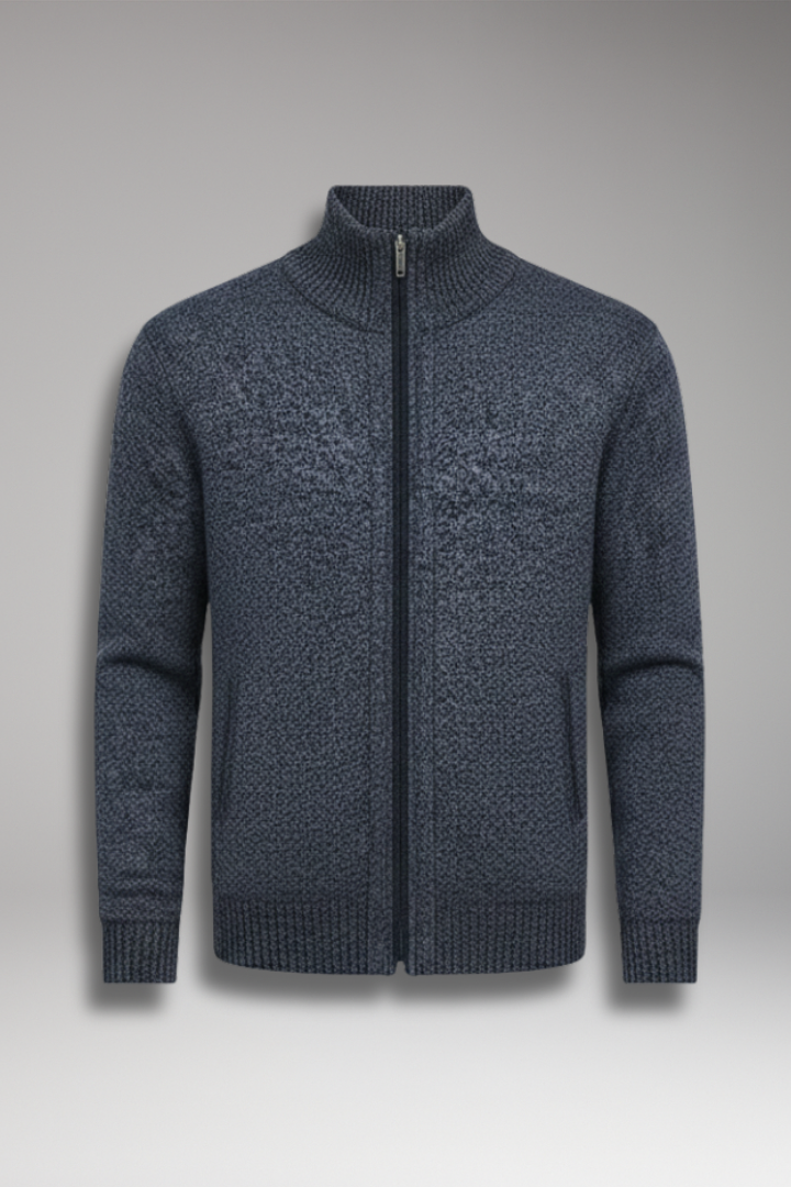 Men's Button Cardigan Sweater Stand Collar - Vonnera
