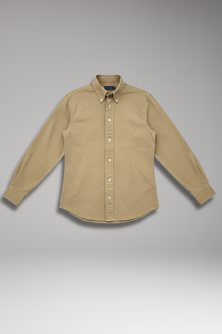 Men's Button Front Dress Shirt Defined Cuffs - Vonnera