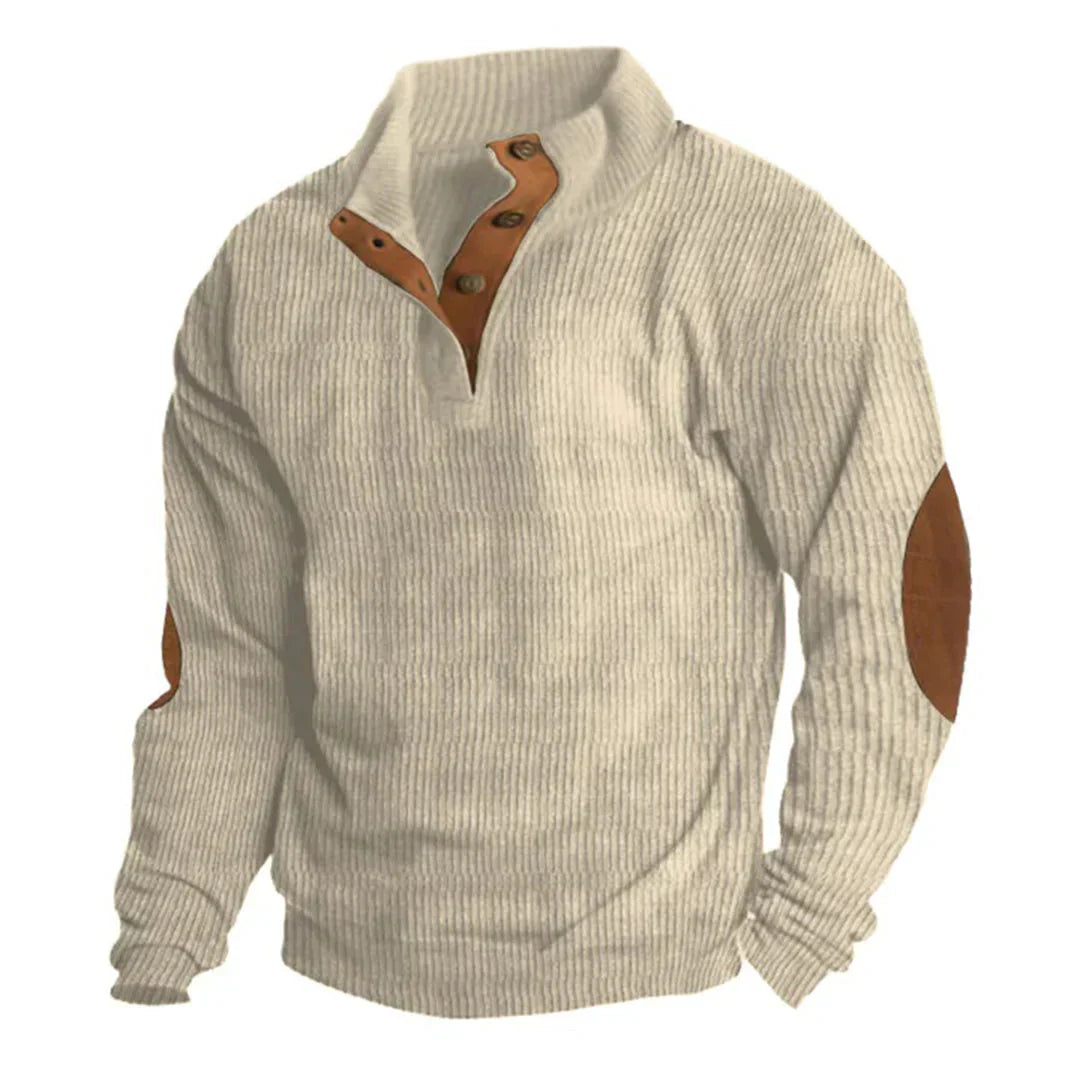 Men's Corduroy Sweater Comfortable - Vonnera