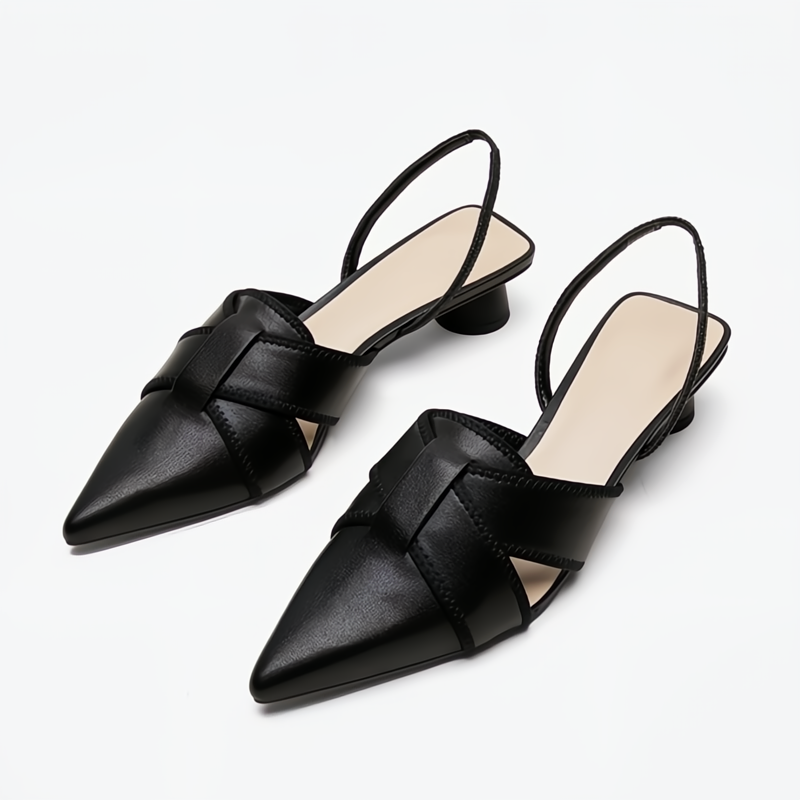 Women's Flat Sandals Low Heel Leather - Vonnera