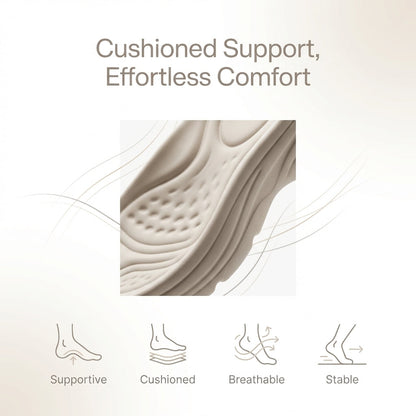 Women's Orthopedic Sandals Cushioned Sole Support Peep-Toe Slingback