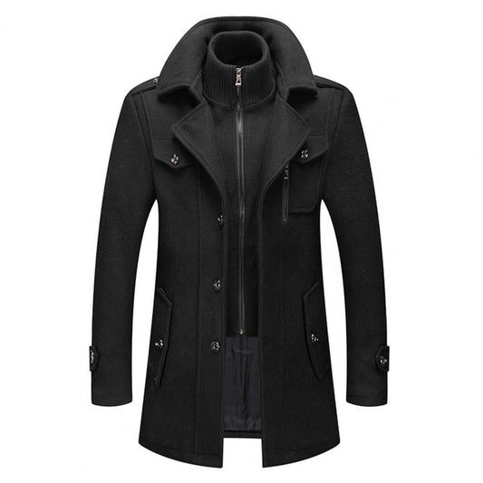 Men's Double Layer Winter Coat - Vonnera