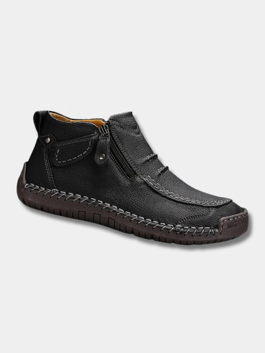 Men's Ankle Boots Zip Closure - Vonnera