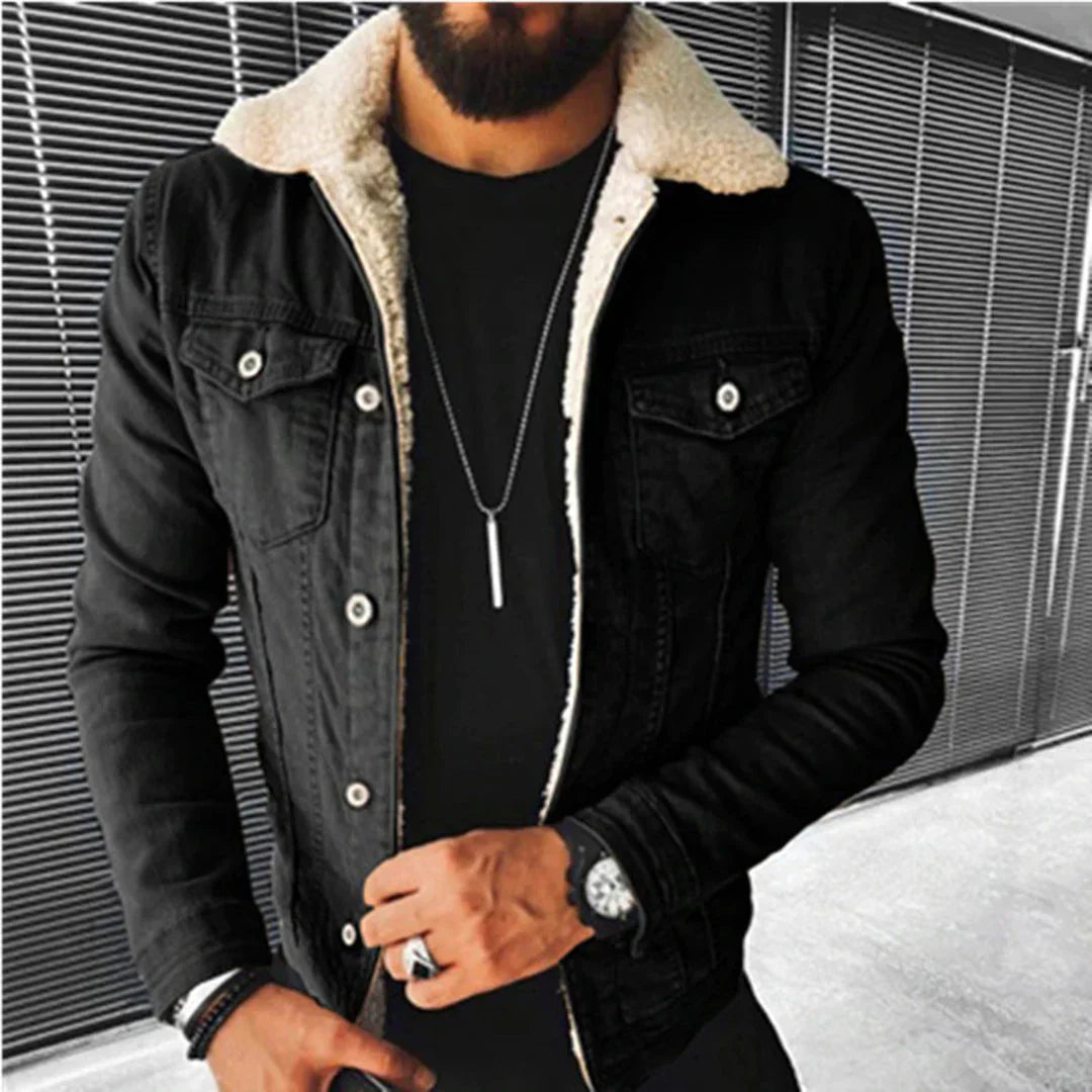 Men's Classic Denim Jacket Urban Blue