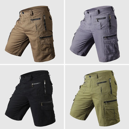 Micah Men's Cargo Shorts Knee Length Multi-Pocket Durable