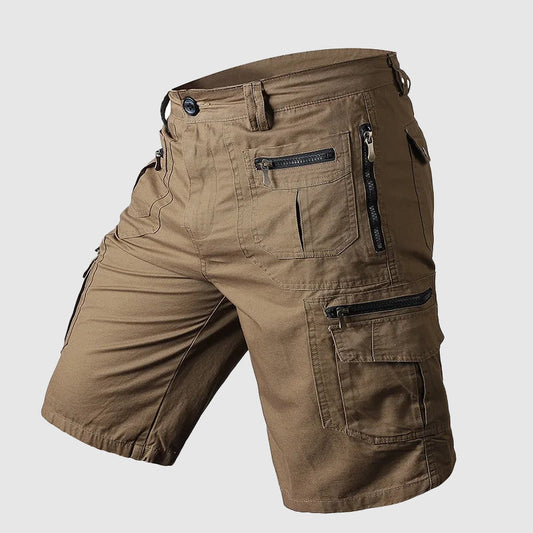 Micah Men's Cargo Shorts Knee Length Multi-Pocket Durable - Vonnera