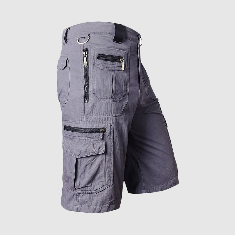Micah Men's Cargo Shorts Knee Length Multi-Pocket Durable