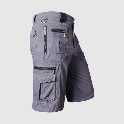 Micah Men's Cargo Shorts Knee Length Multi-Pocket Durable