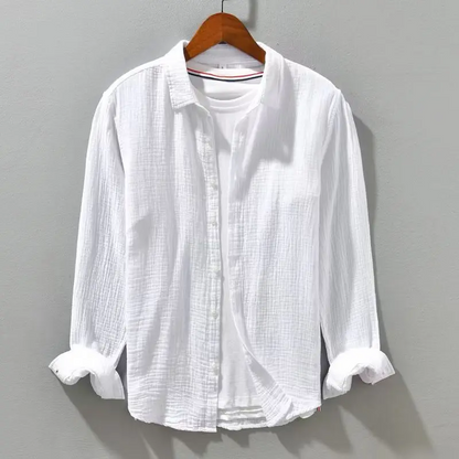 Mens Summer Shirt Collar