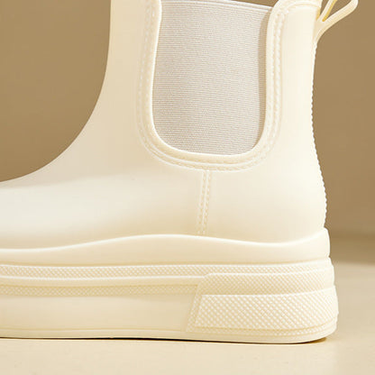 Women's Elastic Ankle Boots Platform Style