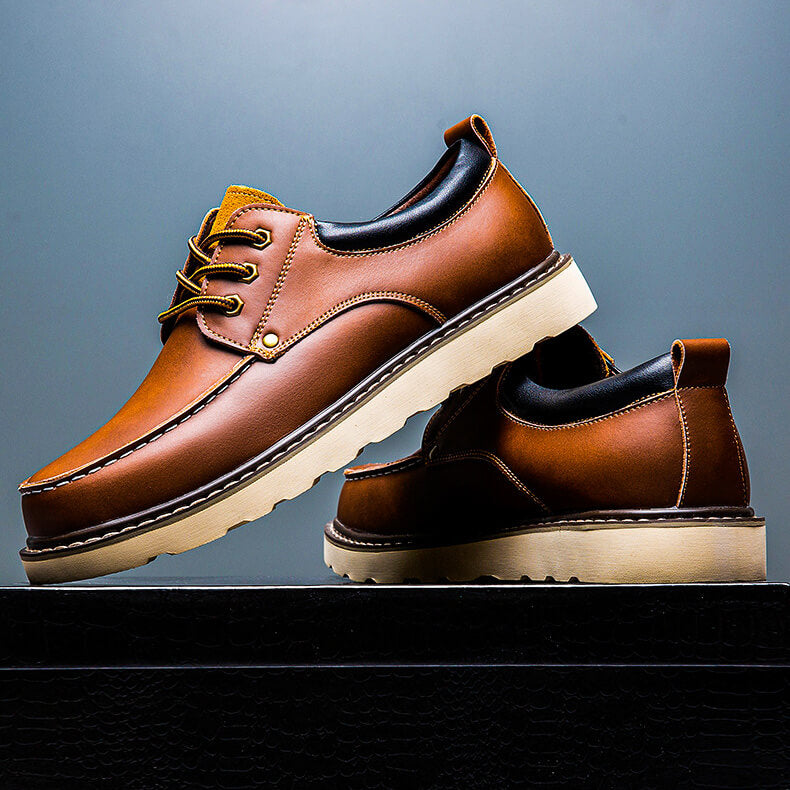Men's Marcelo Retro Leather Shoes
