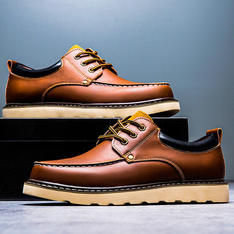 Men's Marcelo Retro Leather Shoes