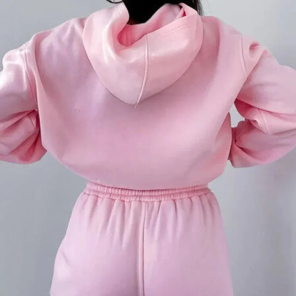 Men's Hoodie Tracksuit Set Leisure Jogging Suit