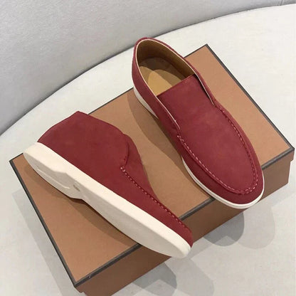 Men's Casual Loafers Leather Classic Brown