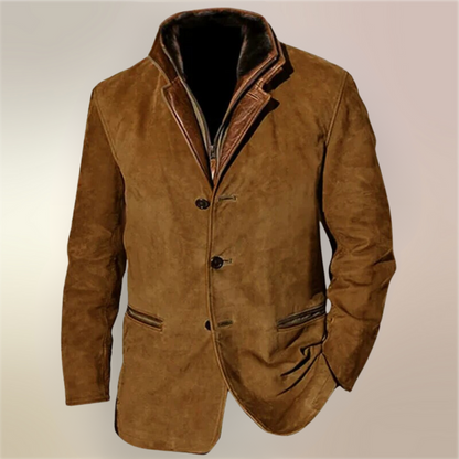 Men's Vintage Style Leather Jacket