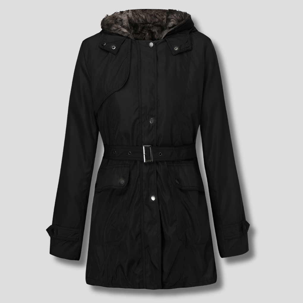 Women's Parka Coat Faux Fur Lining - Vonnera