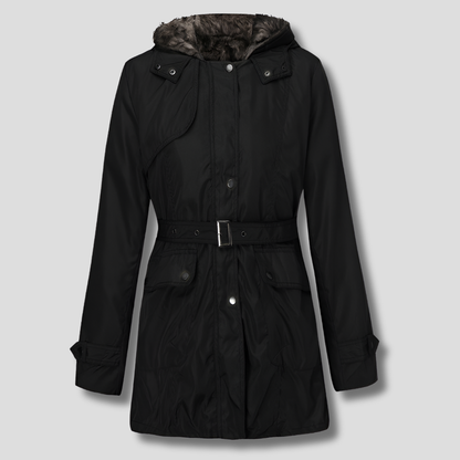 Women's Parka Coat Faux Fur Lining - Vonnera
