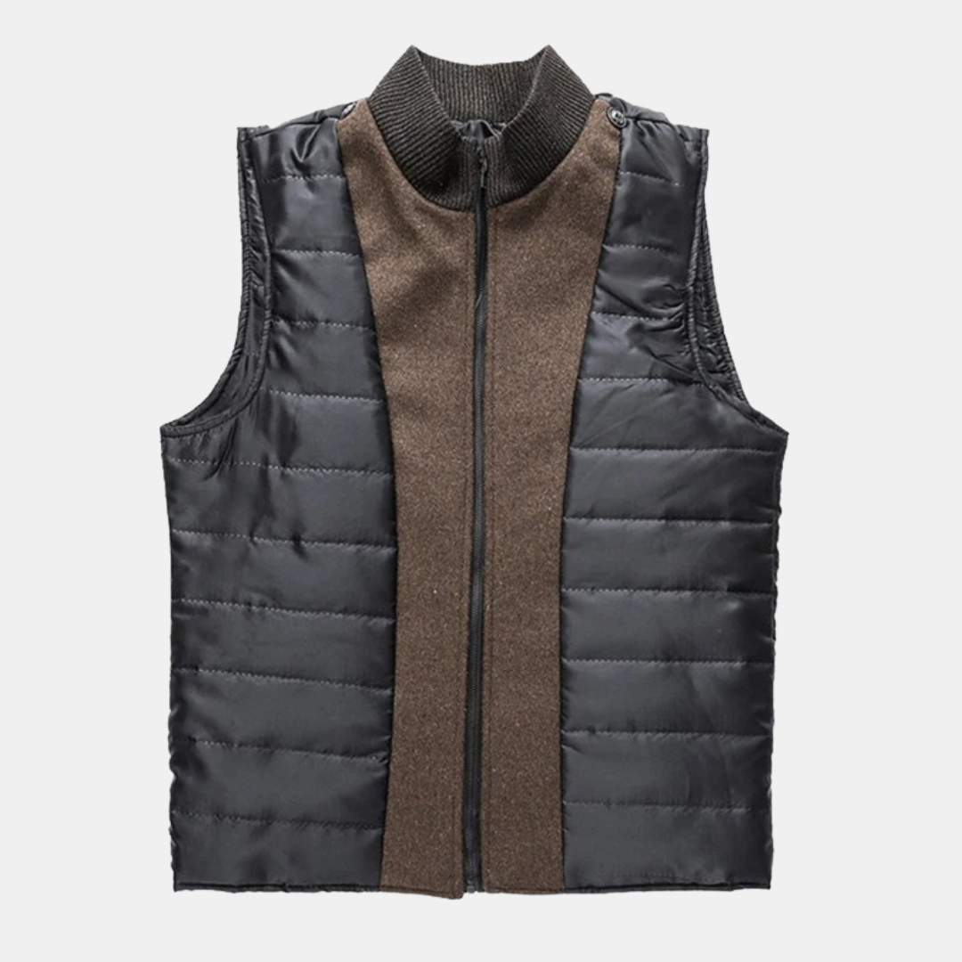 Men's Button Up Winter Coat With Pockets