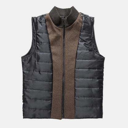 Men's Button Up Winter Coat With Pockets