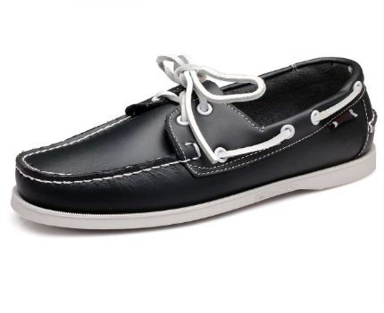 Elliott Men's Leather Loafers Classic Black