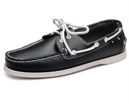 Elliott Men's Leather Loafers Classic Black