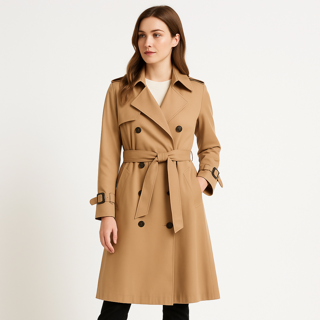 Women's Classic Trench Coat Timeless Design