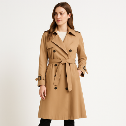 Women's Classic Trench Coat Timeless Design