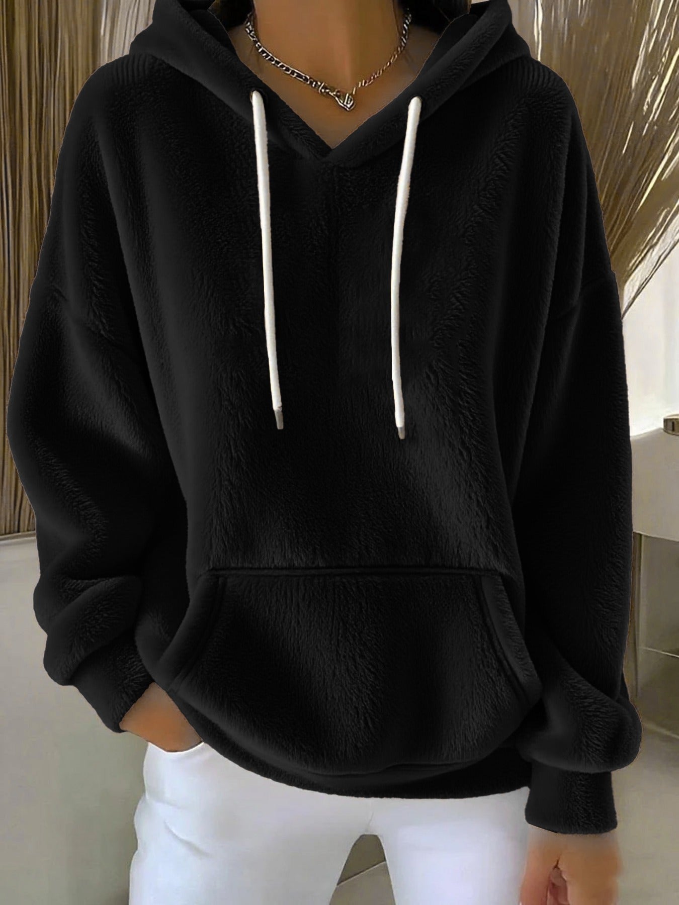 Women's Long Sleeve Hooded Pullover