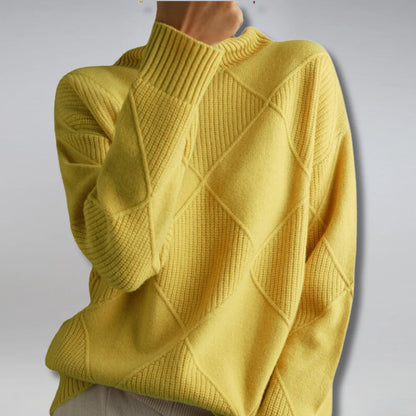 Women's Fine Wool Turtleneck Sweater