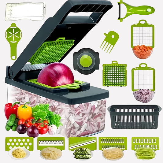 4-In-1 Vegetable Chopper Spiralizer - Vonnera