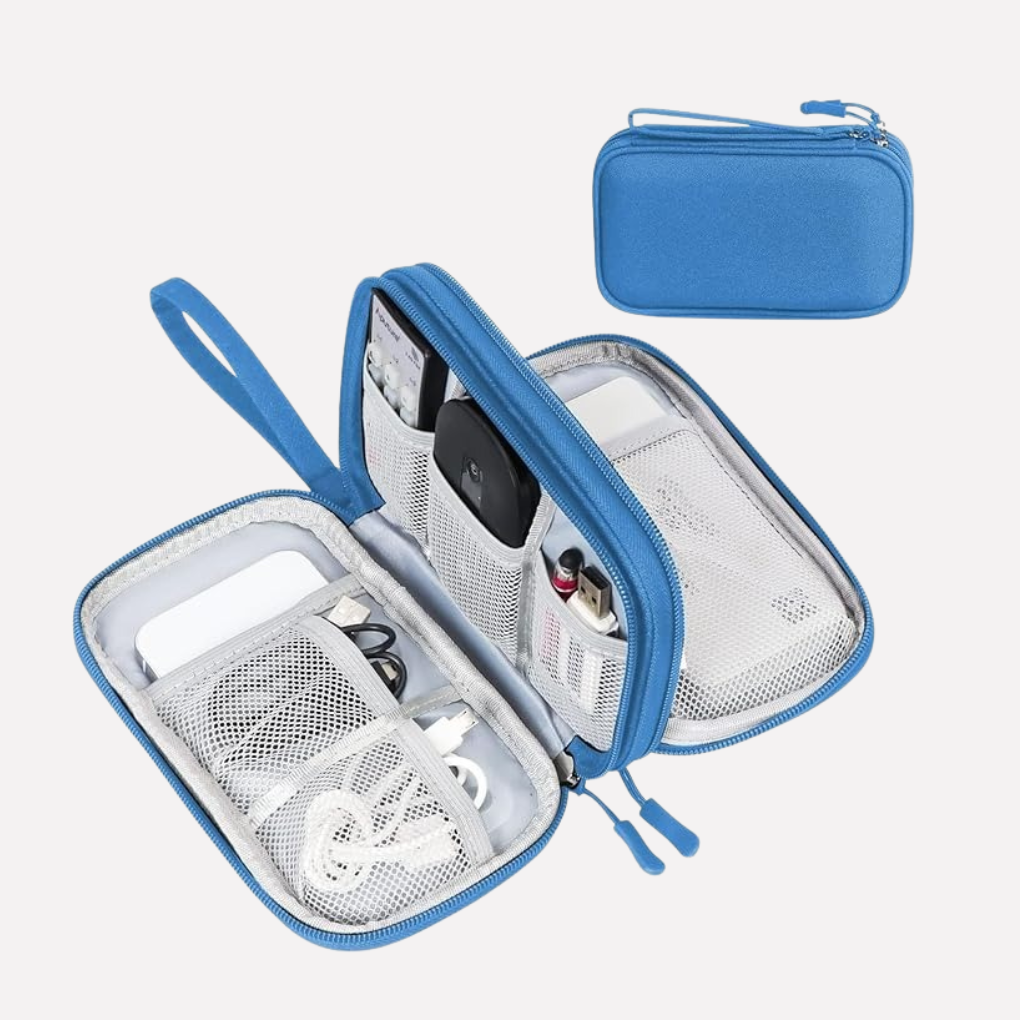 Travel Electronics Organizer Pouch