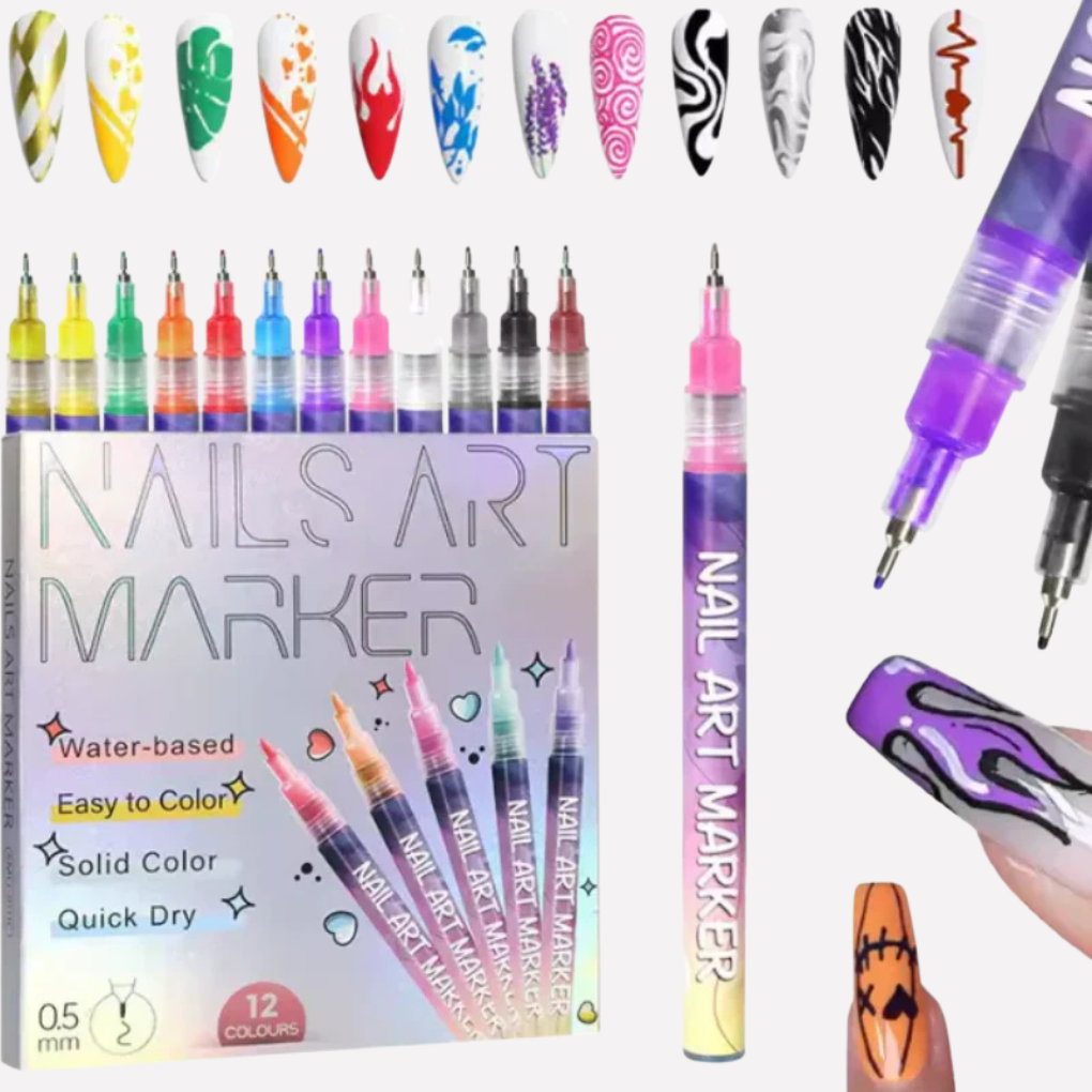 Nail Art Pen Set - Vonnera
