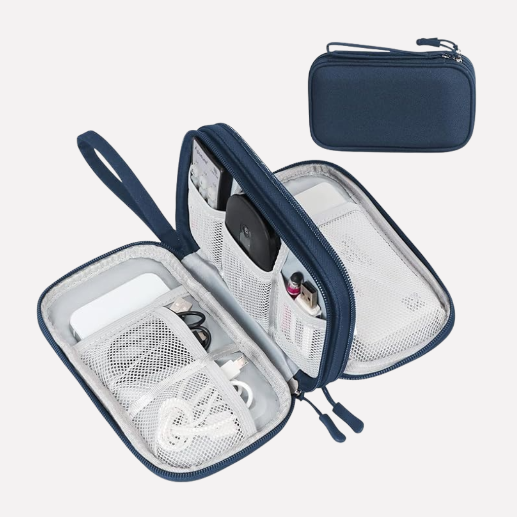 Travel Electronics Organizer Pouch