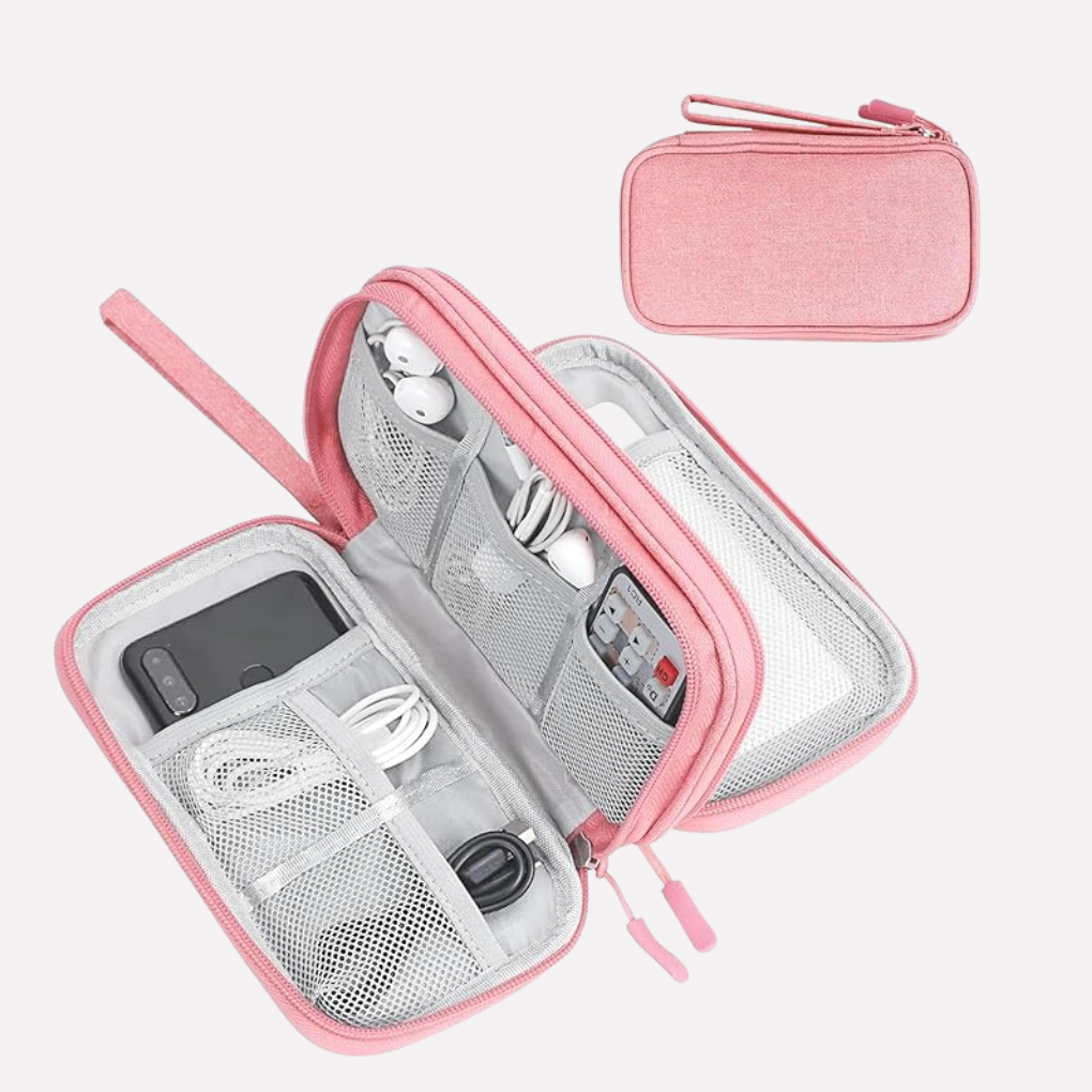 Travel Electronics Organizer Pouch