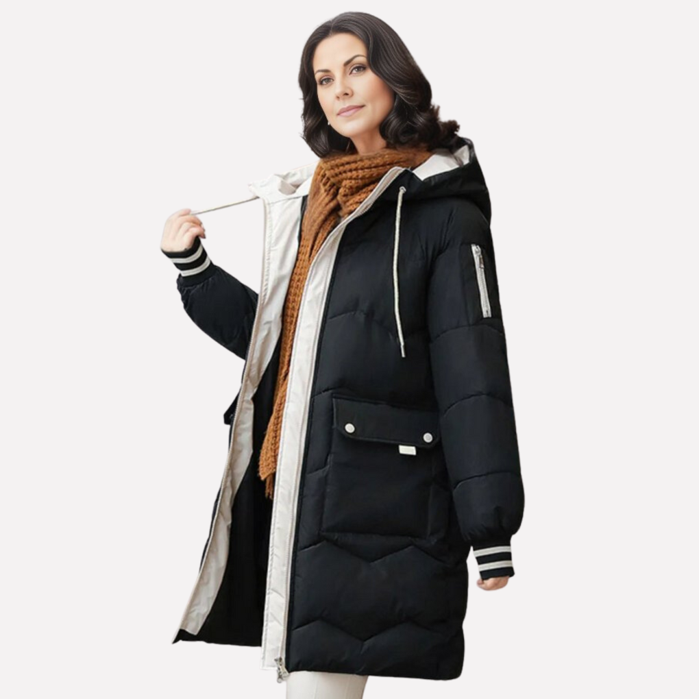Women's Insulated Winter Parka Coat - Vonnera
