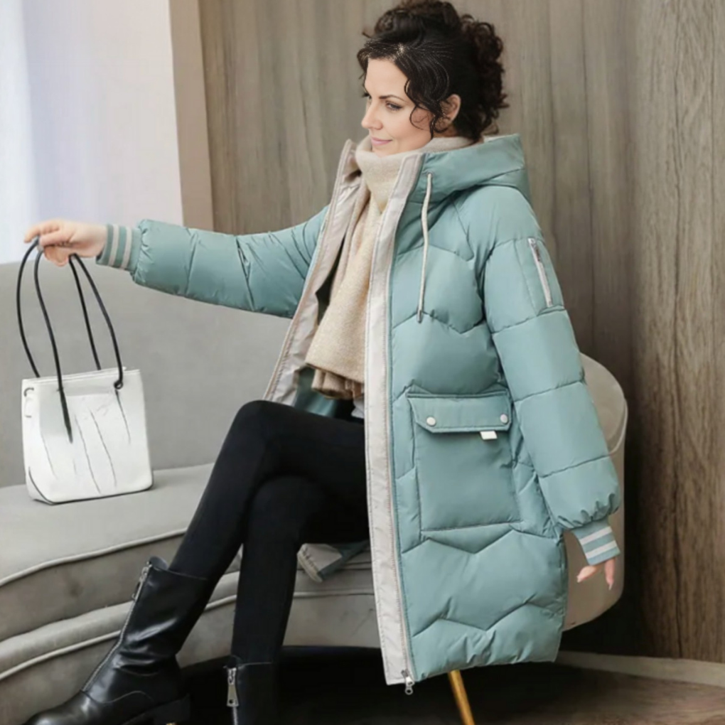 Women's Insulated Winter Parka Coat