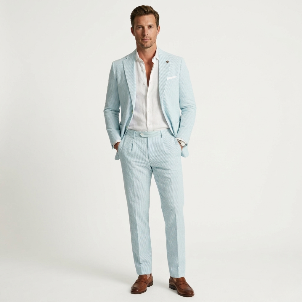 Men's Two-Piece Summer Suit - Vonnera