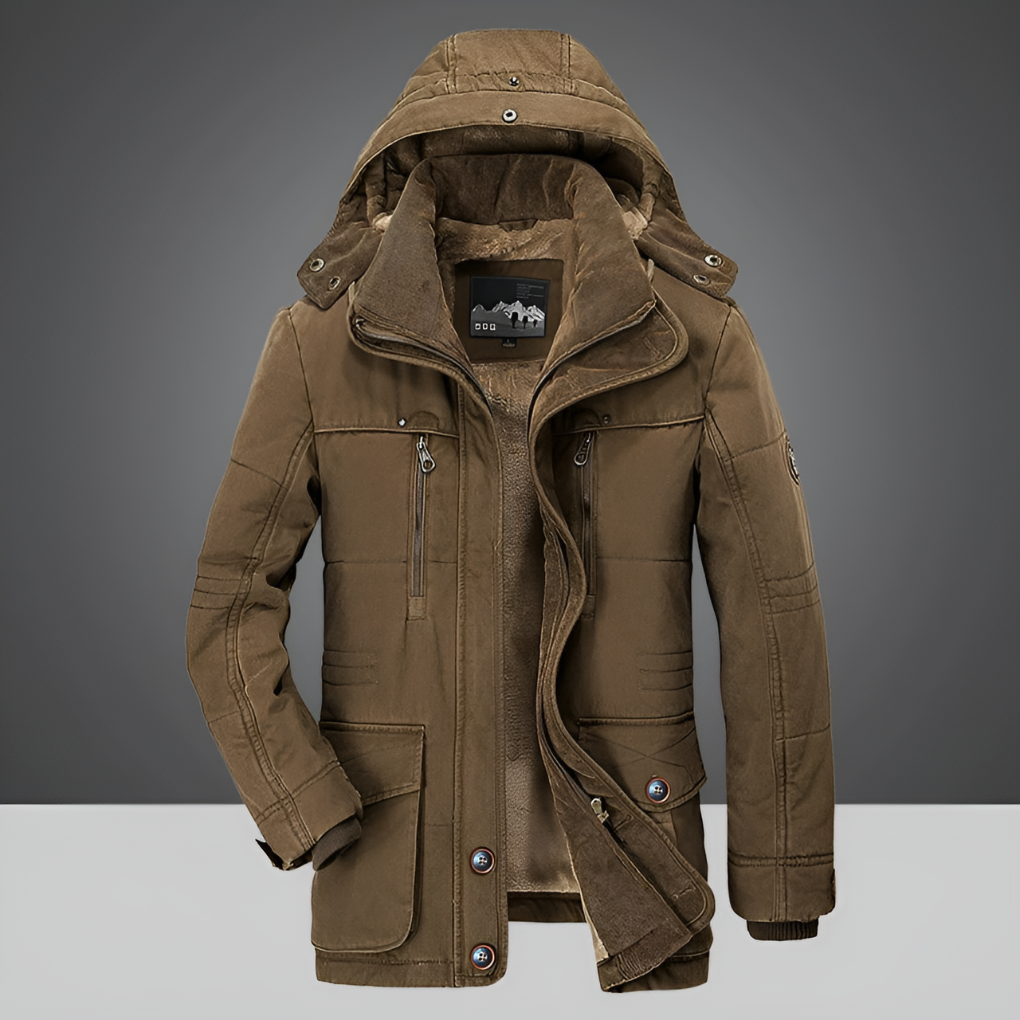 Men's Insulated Winter Parka Coat