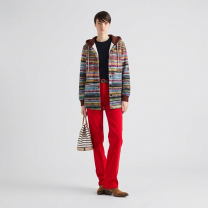 Women's Hooded Winter Cardigan - Vonnera