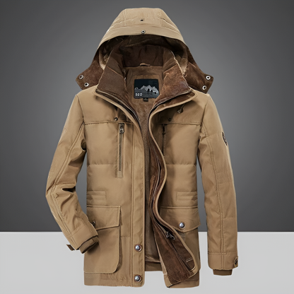 Men's Insulated Winter Parka Coat