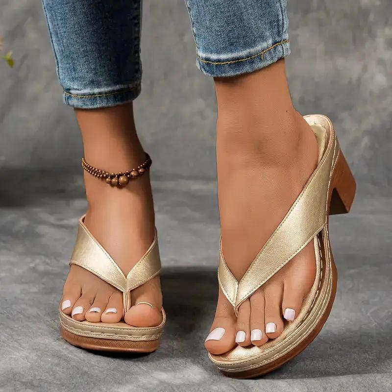 Women's Ergonomic Heel Sandals Comfortable Supportive - Vonnera