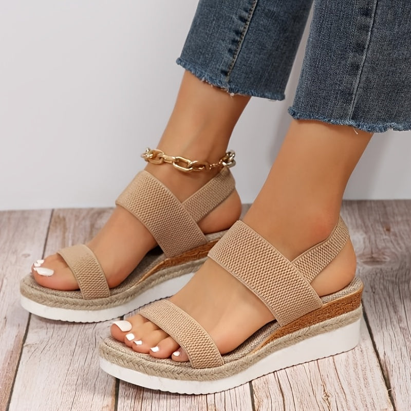 Espadrille Wedge Sandals for Women – Stylish & Supportive
