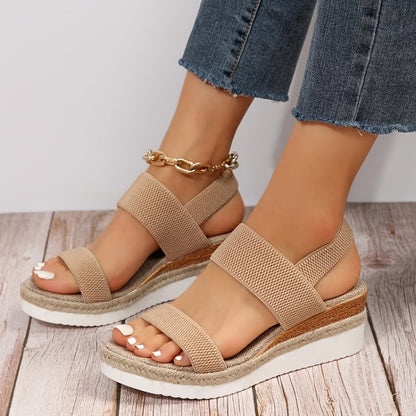 Espadrille Wedge Sandals for Women – Stylish & Supportive