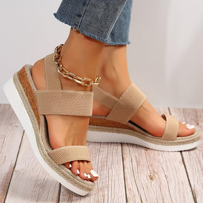 Espadrille Wedge Sandals for Women – Stylish & Supportive